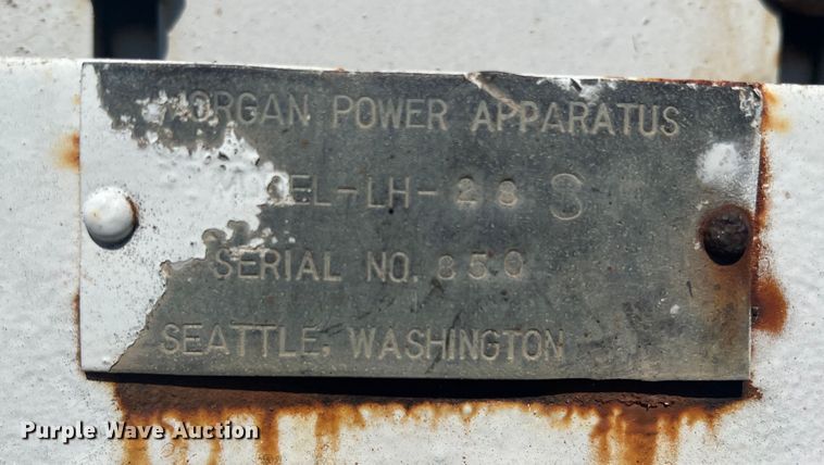 image for item DN3086 Morgan LH-28  reel trailer