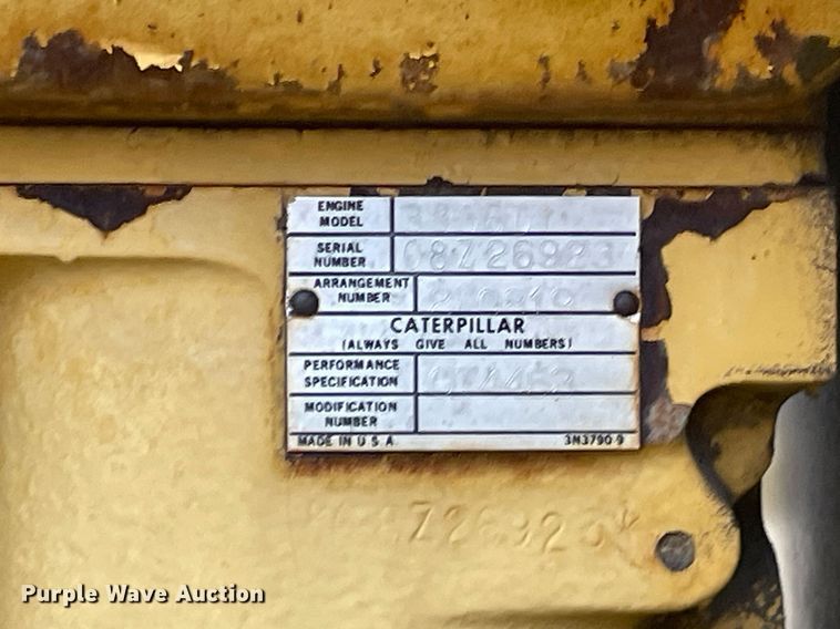 image for item DP0250 1976 Caterpillar 12G  motor grader