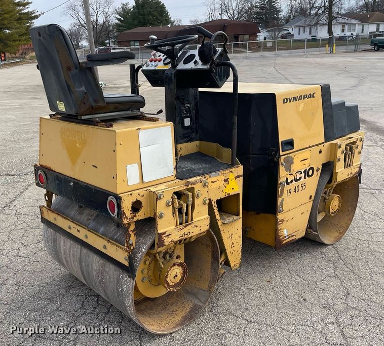 image for item DP0252 Dynapac CC10  double drum vibratory roller