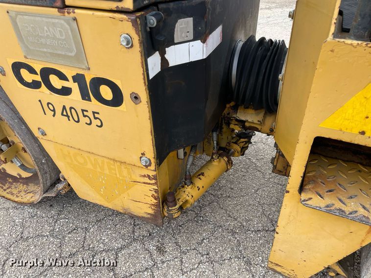 image for item DP0252 Dynapac CC10  double drum vibratory roller