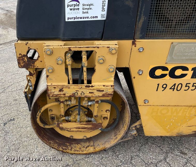 image for item DP0252 Dynapac CC10  double drum vibratory roller