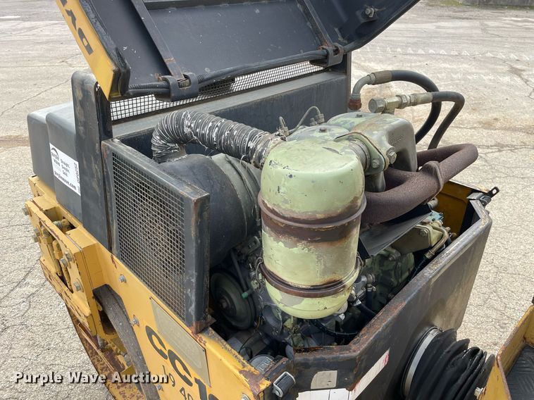 image for item DP0252 Dynapac CC10  double drum vibratory roller