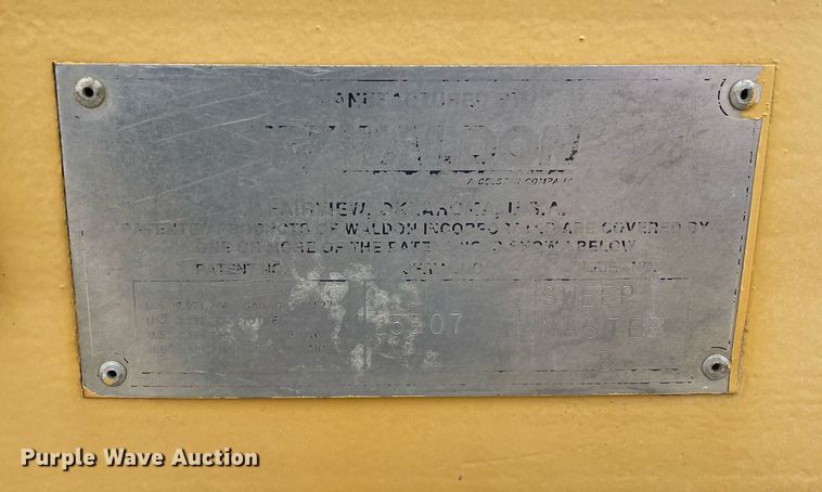 image for item DP0253 Waldon Sweepmaster 250  broom