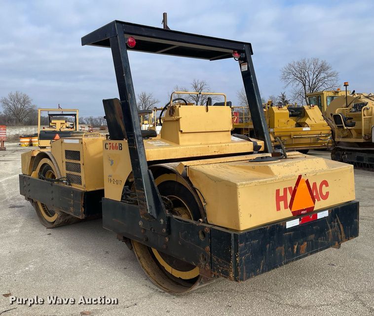 image for item DP0255 Hypac C766B  double drum vibratory roller