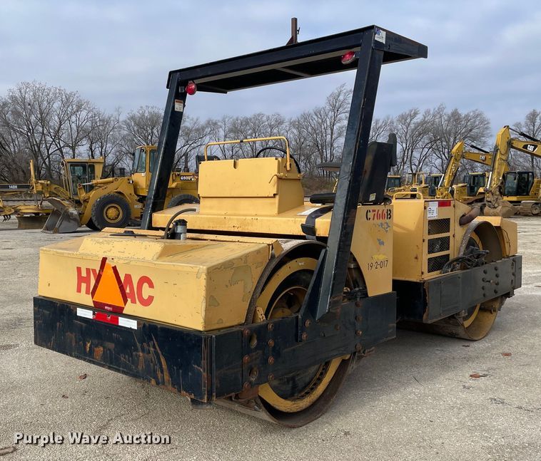 image for item DP0255 Hypac C766B  double drum vibratory roller