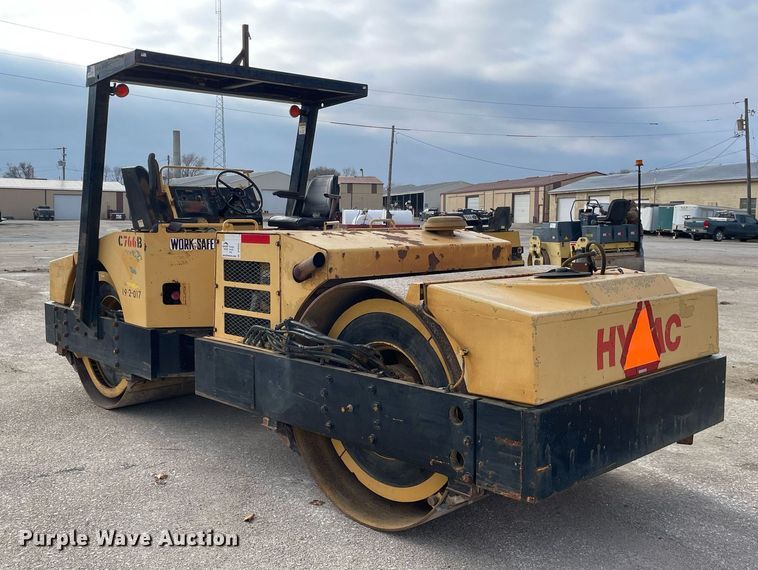 image for item DP0255 Hypac C766B  double drum vibratory roller