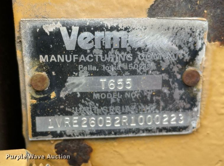 image for item DP0257 1994 Vermeer T655  rock saw