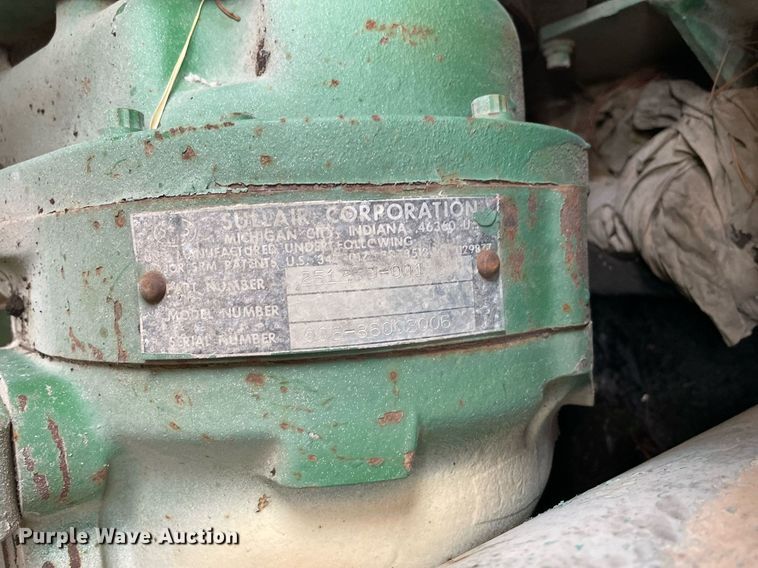 image for item DP0258 Sullair 185Q  air compressor