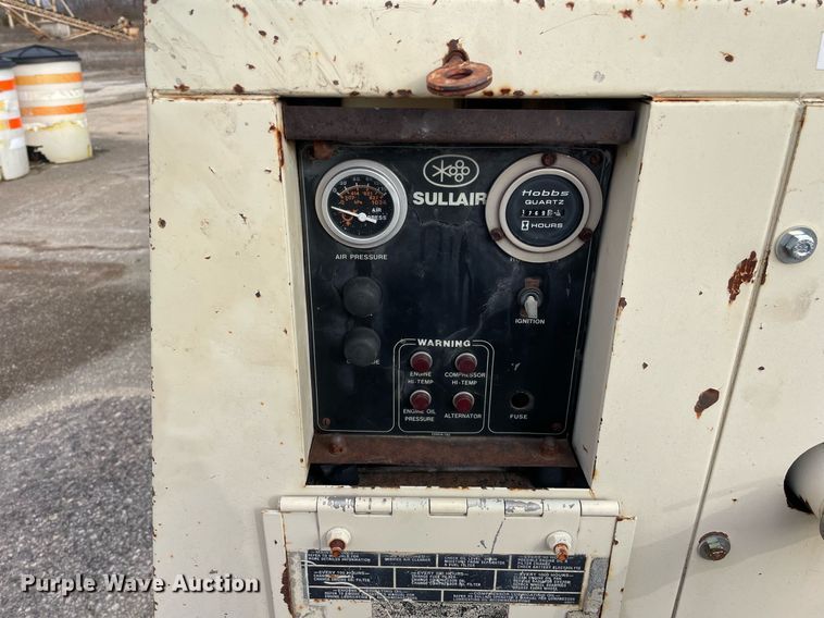 image for item DP0258 Sullair 185Q  air compressor