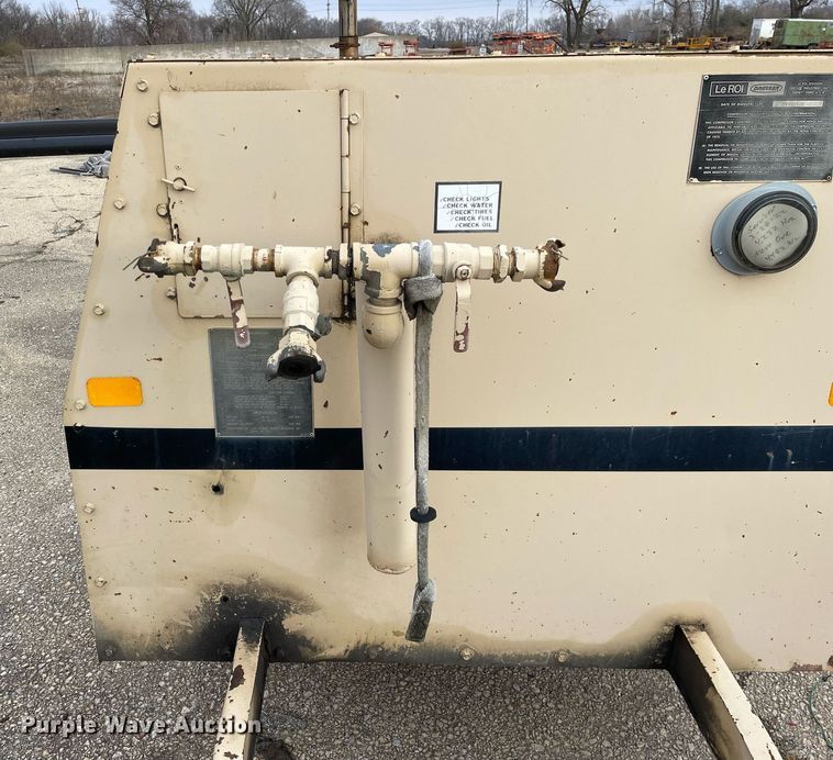 image for item DP0259 Leroi 185  air compressor