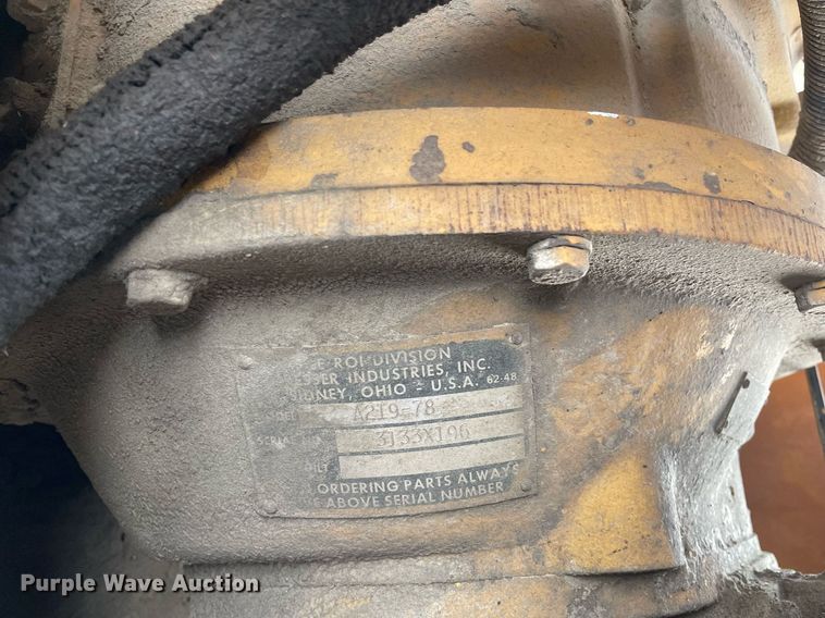 image for item DP0259 Leroi 185  air compressor