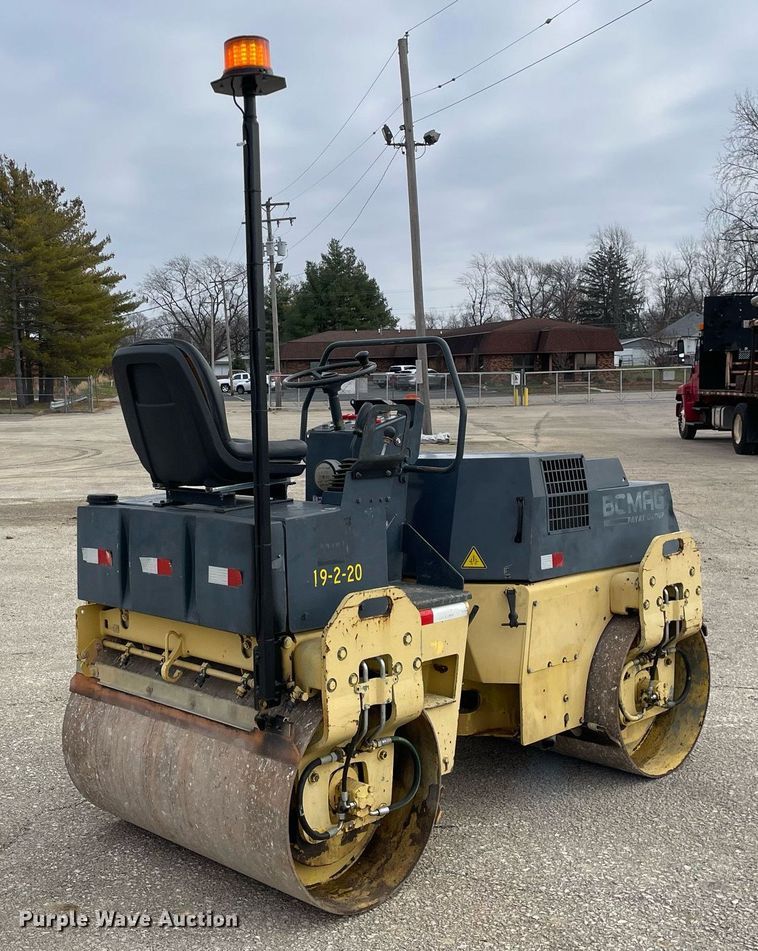 image for item DP0263 Bomag BW-120  double drum vibratory roller