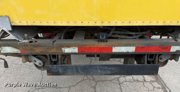 image for item DP0264 2007 Hino 268  flatbed truck with crash attenuator