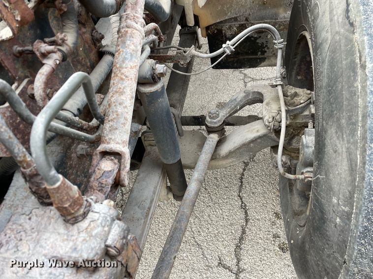 image for item DP0264 2007 Hino 268  flatbed truck with crash attenuator