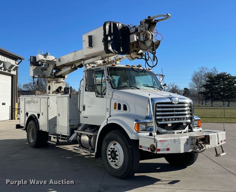 image for item DP0275 2008 Sterling L7500  digger derrick truck