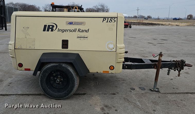 image for item DP0796 2011 Ingersoll Rand P185WJD-T4T  air compressor