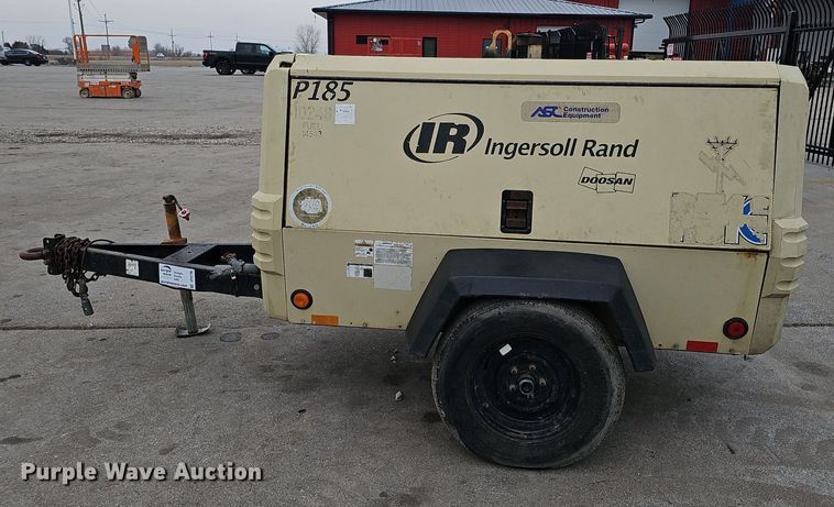 image for item DP0796 2011 Ingersoll Rand P185WJD-T4T  air compressor