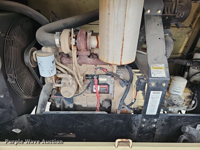 image for item DP0796 2011 Ingersoll Rand P185WJD-T4T  air compressor