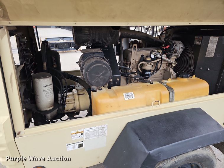 image for item DP0796 2011 Ingersoll Rand P185WJD-T4T  air compressor