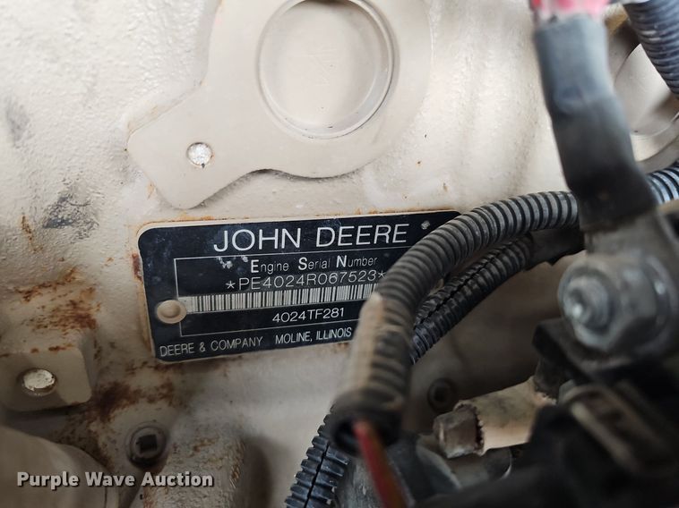 image for item DP0796 2011 Ingersoll Rand P185WJD-T4T  air compressor