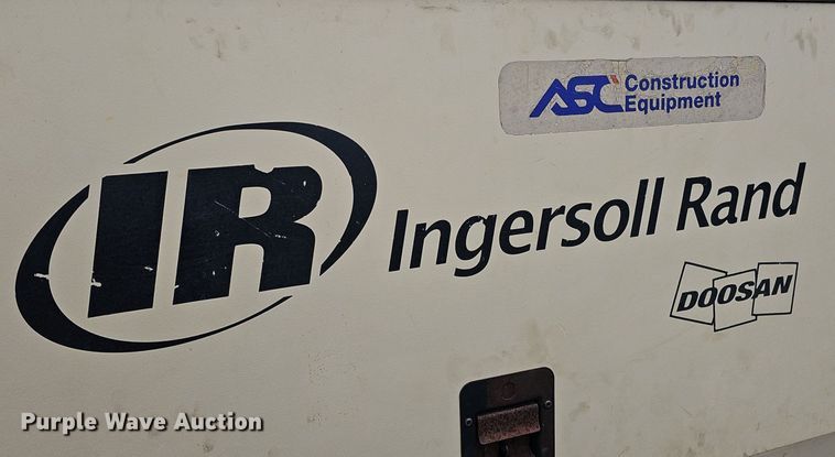 image for item DP0796 2011 Ingersoll Rand P185WJD-T4T  air compressor
