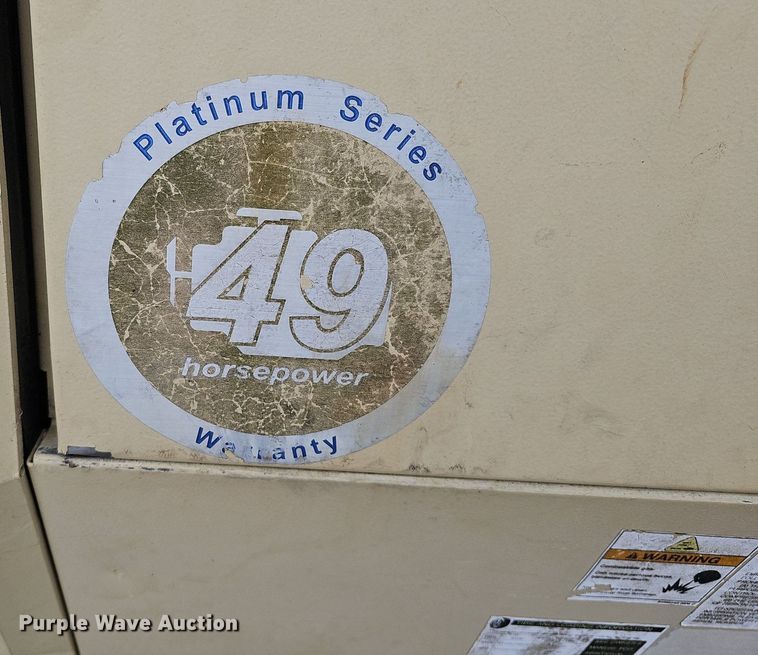 image for item DP0796 2011 Ingersoll Rand P185WJD-T4T  air compressor