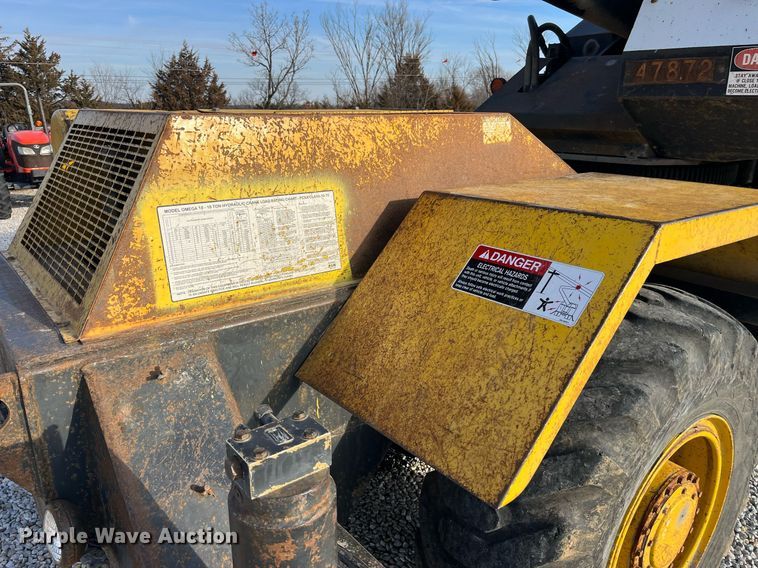 image for item DP2175 1978 P&H Omega 18  crane