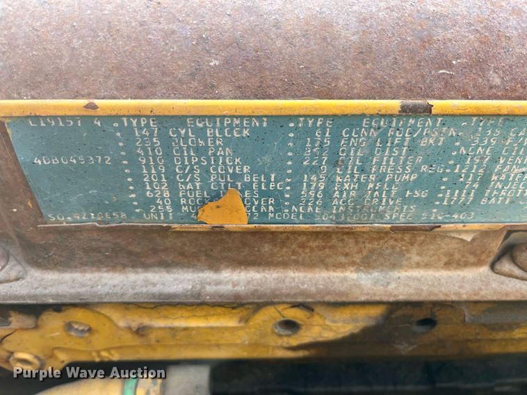 image for item DP2175 1978 P&H Omega 18  crane