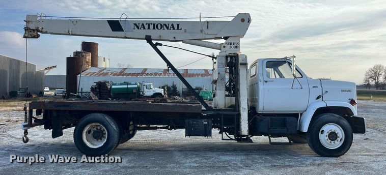 image for item DP2186 1988 Chevrolet  Kodiak  crane truck