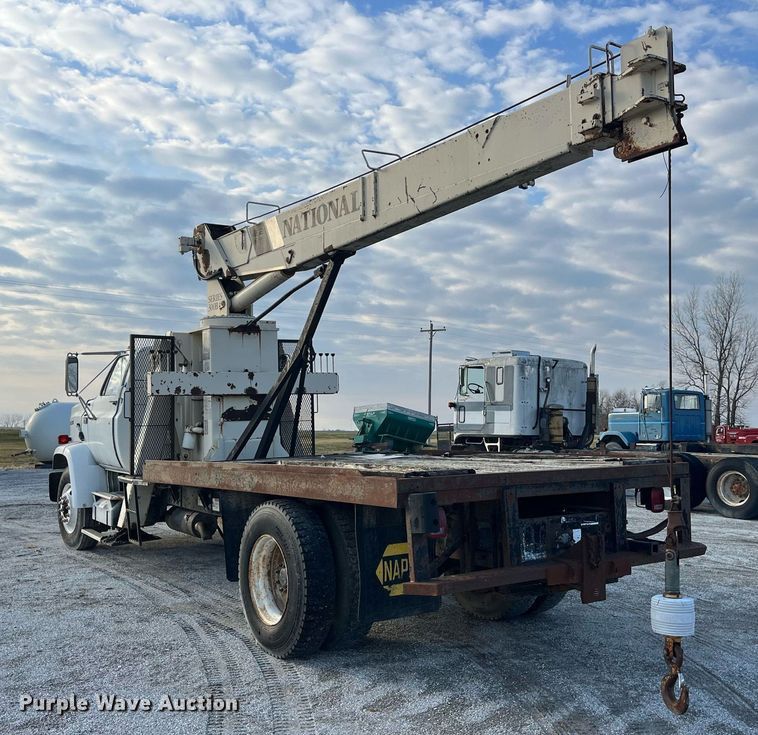 image for item DP2186 1988 Chevrolet  Kodiak  crane truck