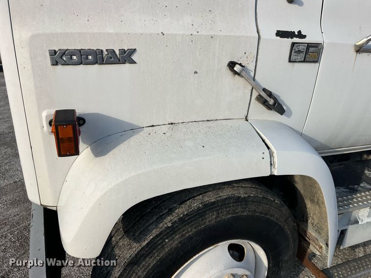 image for item DP2186 1988 Chevrolet  Kodiak  crane truck
