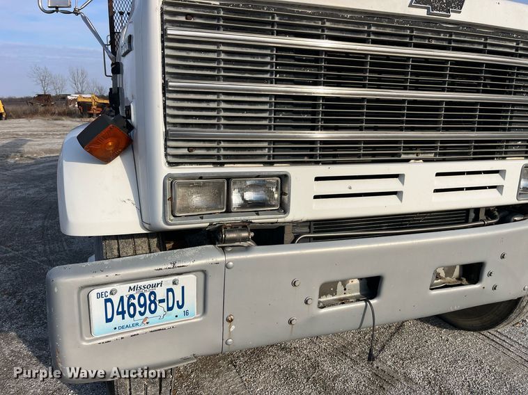 image for item DP2186 1988 Chevrolet  Kodiak  crane truck