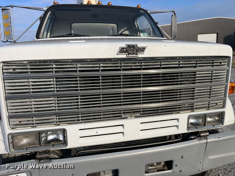 image for item DP2186 1988 Chevrolet  Kodiak  crane truck