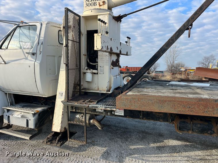 image for item DP2186 1988 Chevrolet  Kodiak  crane truck