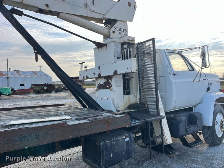 image for item DP2186 1988 Chevrolet  Kodiak  crane truck