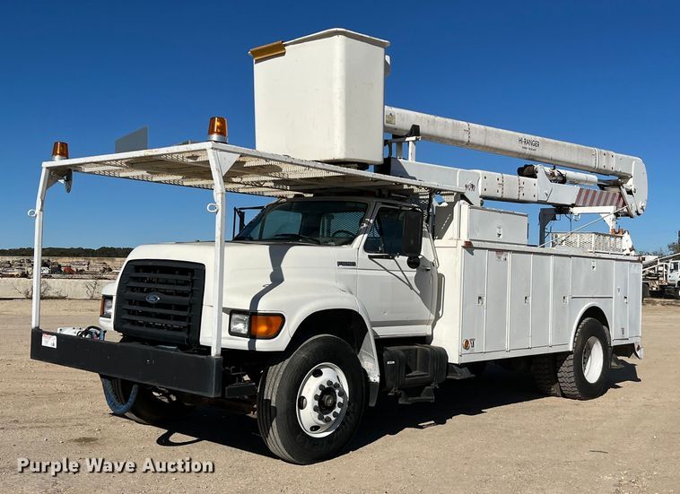 image for item DQ2338 1998 Ford F800  bucket truck
