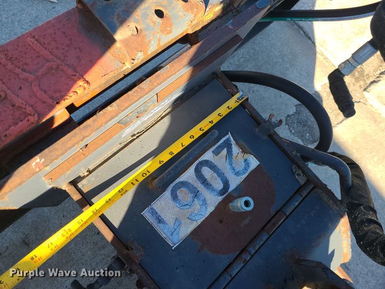 image for item DR7854 Melroe  skid steer cold planer