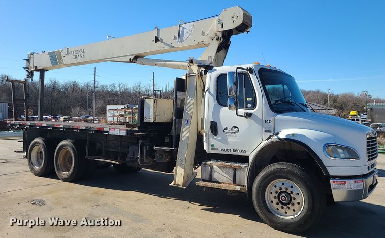 image for item DR7856 2007 Freightliner Business Class M2  crane truck