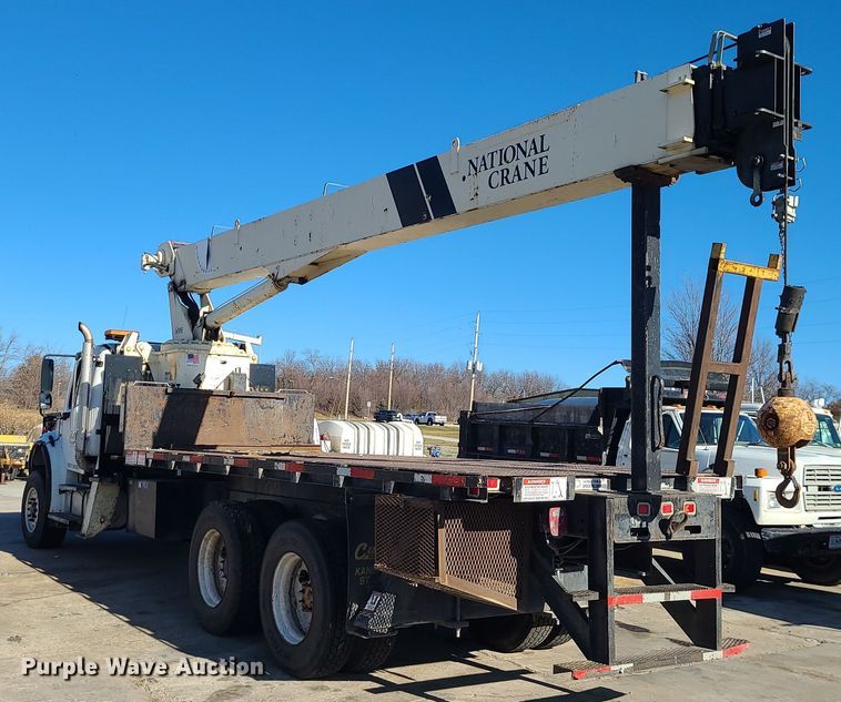 image for item DR7856 2007 Freightliner Business Class M2  crane truck