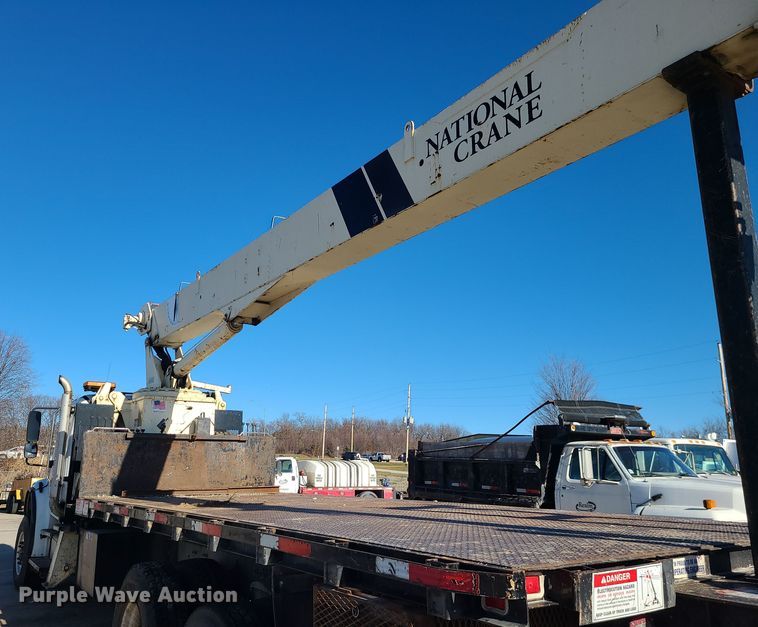 image for item DR7856 2007 Freightliner Business Class M2  crane truck