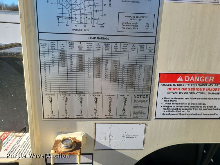 image for item DR7856 2007 Freightliner Business Class M2  crane truck