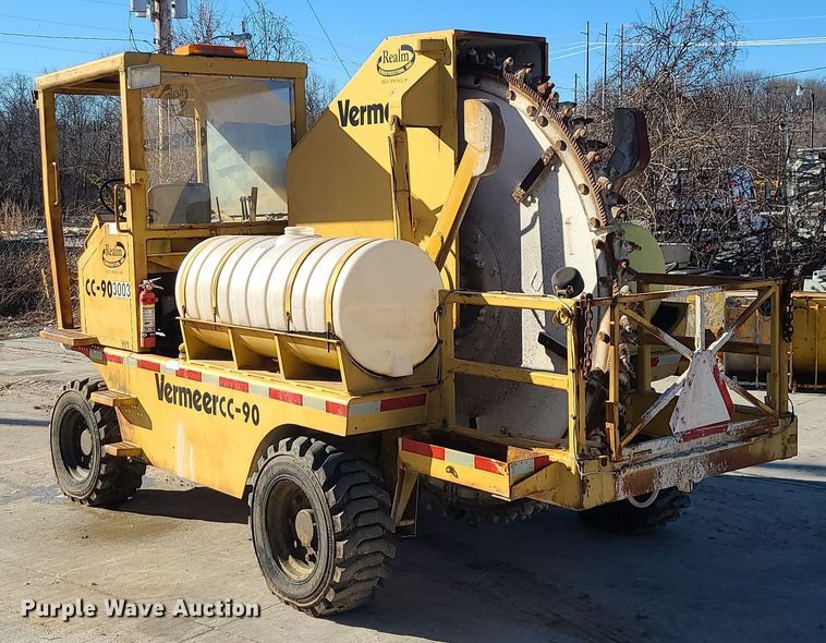 image for item DR7859 1985 Vermeer CC-90  rock saw