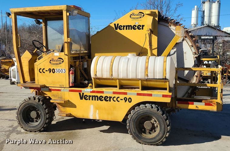 image for item DR7859 1985 Vermeer CC-90  rock saw