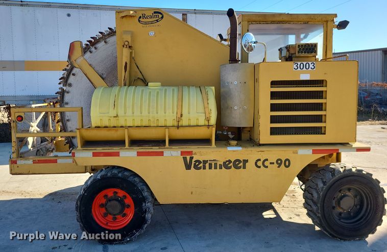 image for item DR7859 1985 Vermeer CC-90  rock saw