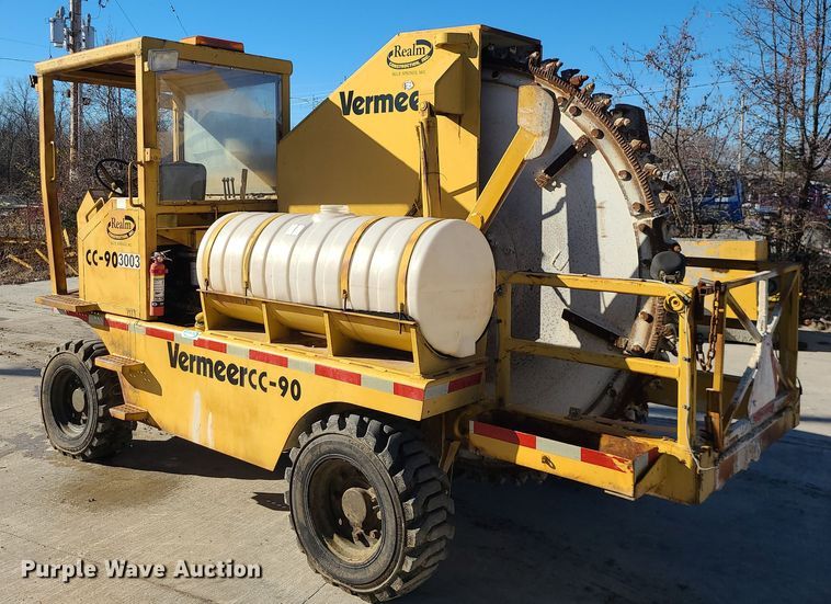 image for item DR7859 1985 Vermeer CC-90  rock saw