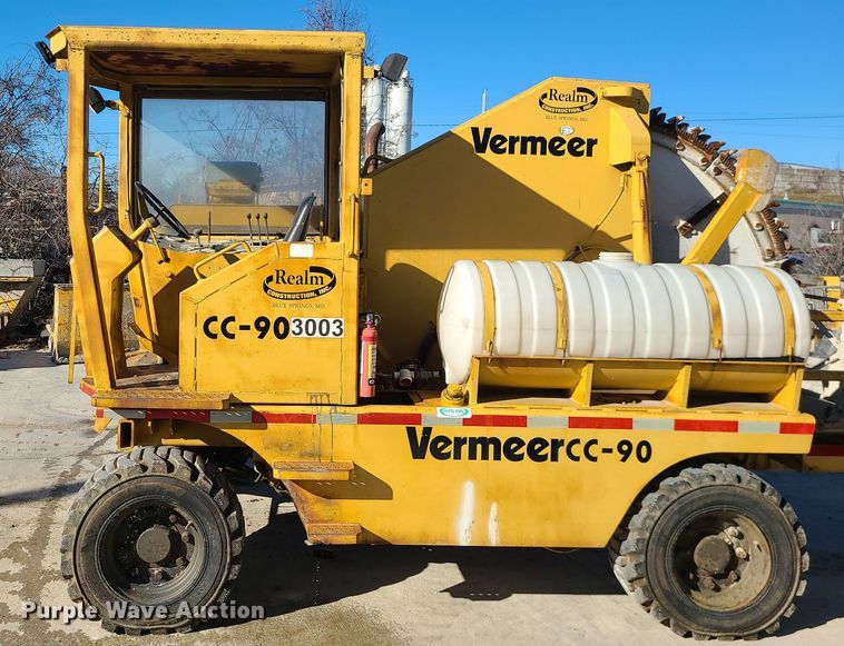 image for item DR7859 1985 Vermeer CC-90  rock saw