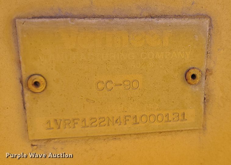 image for item DR7859 1985 Vermeer CC-90  rock saw