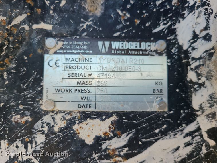 image for item DR7862 Wedgelock  quick attach