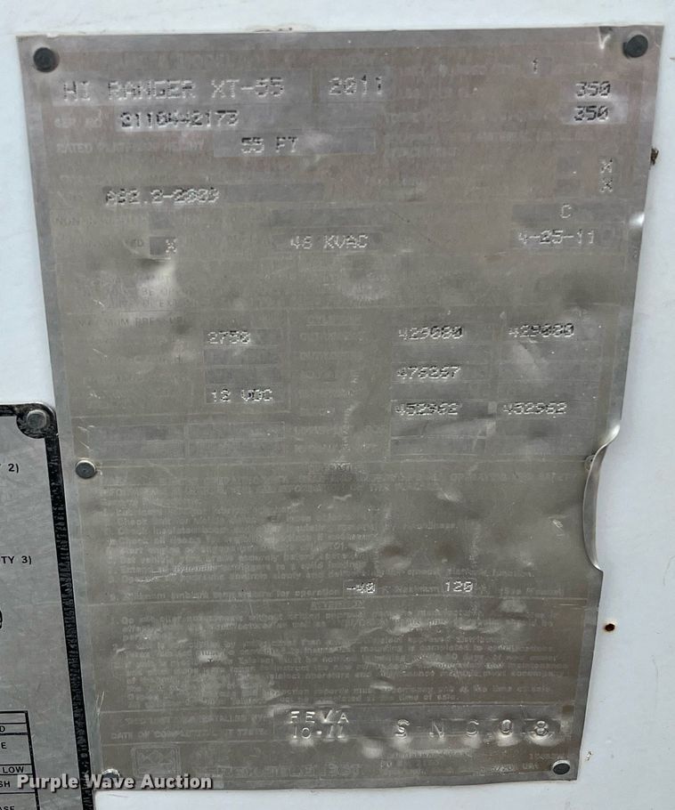 image for item EI0556 2011 Freightliner Business Class M2  forestry bucket truck