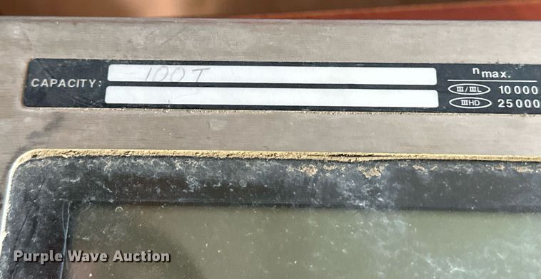 image for item EK9862 Truck scale